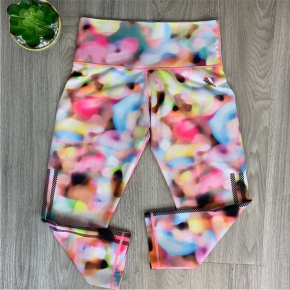 Adidas | Climalite Watercolor Athletic Capris Legging XS - Picture 1 of 7